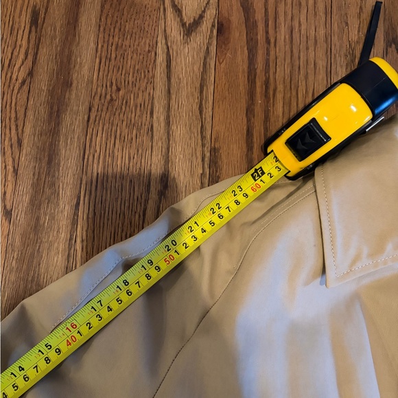 Zara Long Trench Coat beige size S (fits S, M, L) - Picture 5 of 6